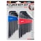 Performance Tool 22-Pc Sae/Mm Ball End Hex Hex Key Set, W80280 W80280 - alternate 2